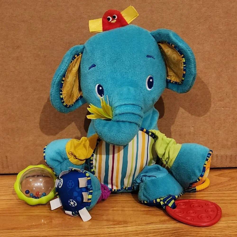 Bright Starts Bunch-O-Fun Plush Elephant Toy